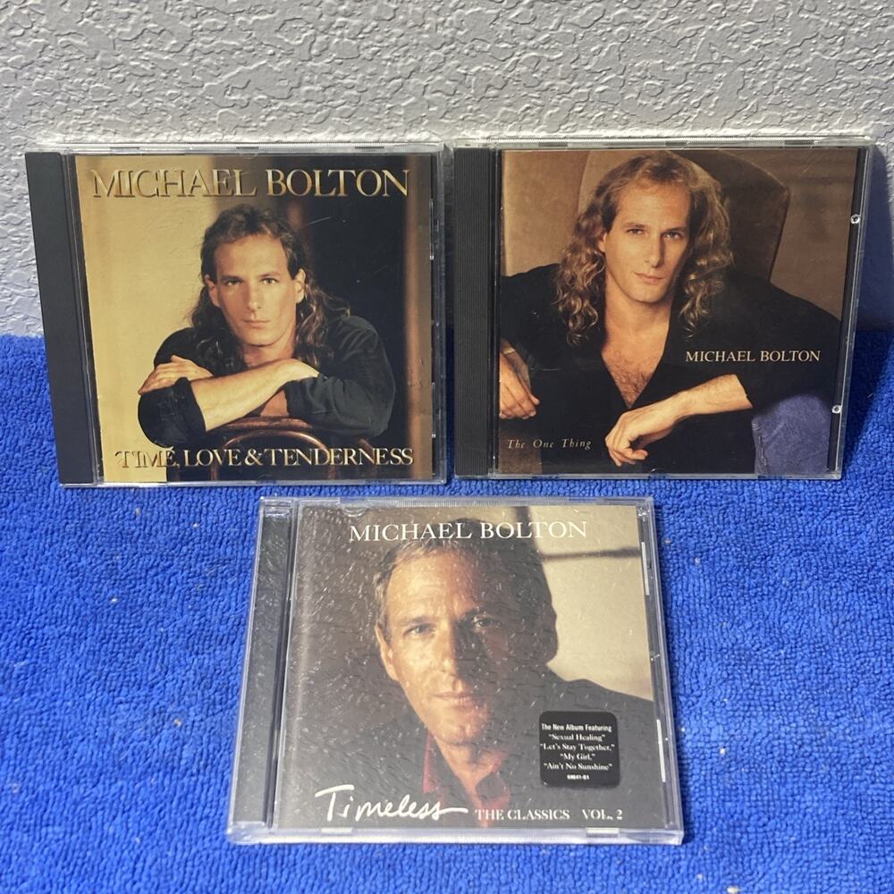 Michael Bolton Cd Lot 3 Cds